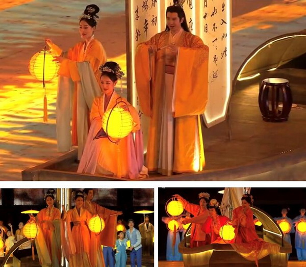 揭秘，亞運會開幕式服裝出處在這，楚艷水墨入詩畫
