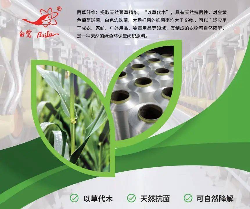 以草代木、天然抗菌、可自然降解，新鄉(xiāng)化纖開創(chuàng)新的&ldquo;傳奇&rdquo;&mdash;&mdash;菌草纖維 