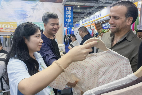 海纖&reg;生物黑科技閃耀intertextile秋冬展，海藻纖維倍受追捧！