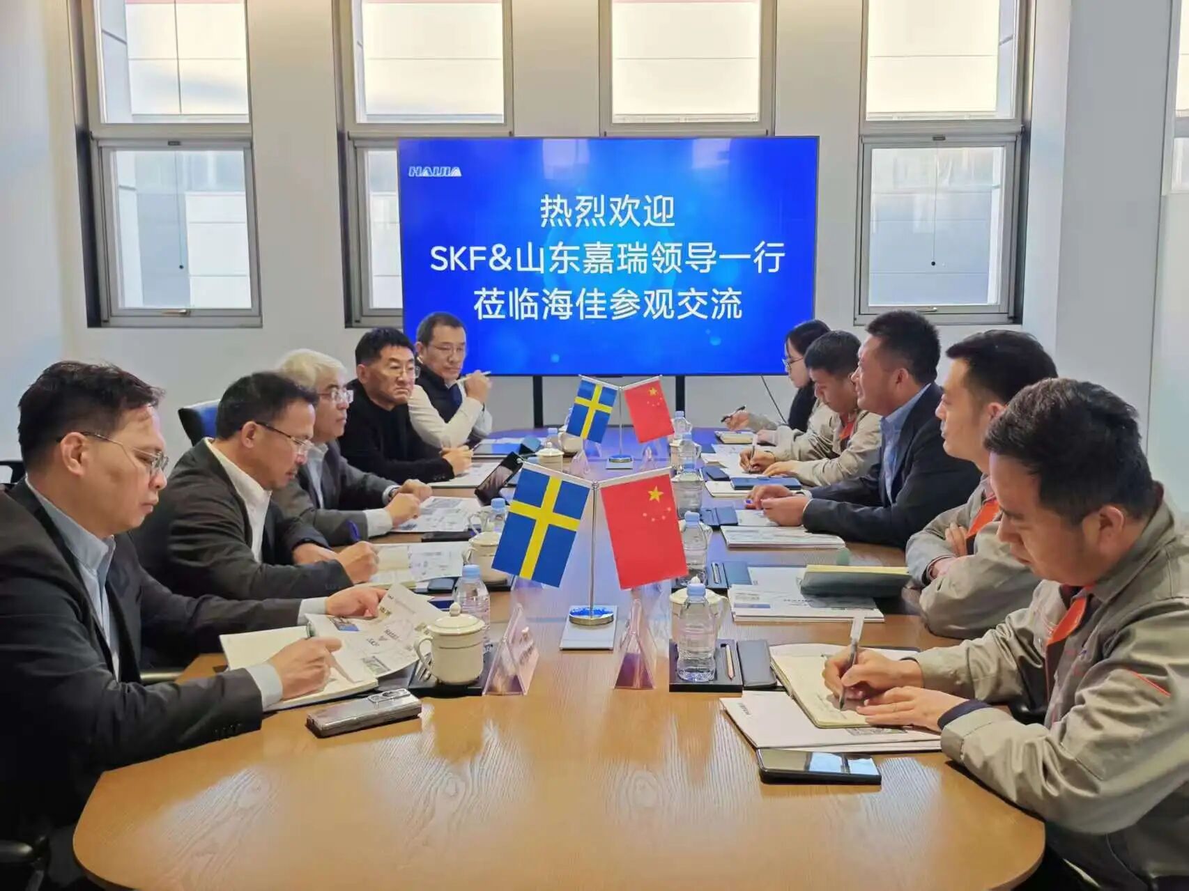 斯凱孚與海佳機械集團達成戰(zhàn)略合作，共織紡機未來